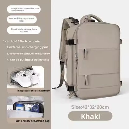 TRAVELMAX - Maleta de viaje para mujer y hombre