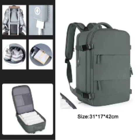 TRAVELMAX - Maleta de viaje para mujer y hombre